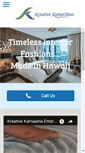 Mobile Screenshot of kreativekamaaina.com